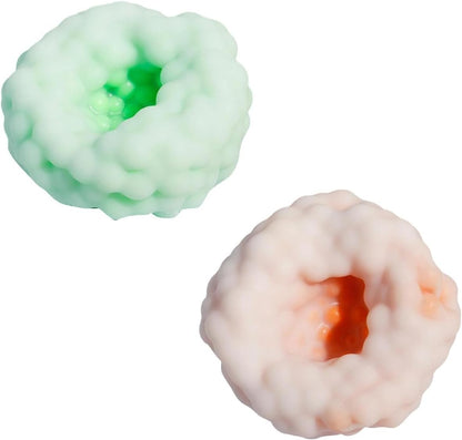 Stress Ball Stress Relief Toys Decompress Venting Vacuum Compression Ball Soft Stretchy Slow Rise for Office Home Daily Relax