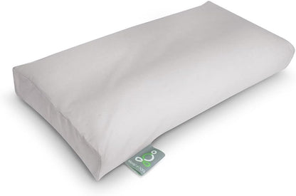 Sleep Yoga Back Sleepers & Side Sleepers, Ergonomically Designed Down Alternative Between & Under Pillow for Knee Support, Hypoallergenic & Washable, 26" x 13" x 3"/One Size White