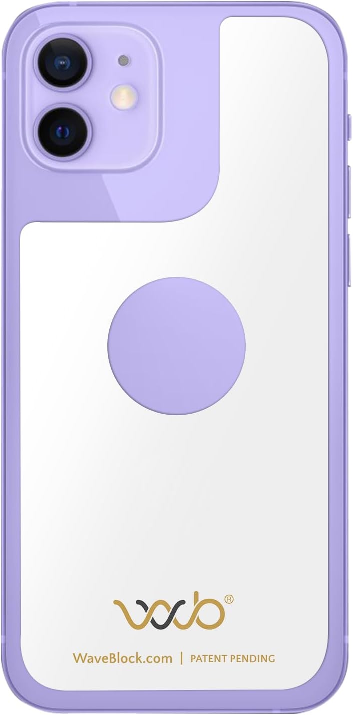 WAVEBLOCK EMF Blocker Sticker for iPhone 15 White