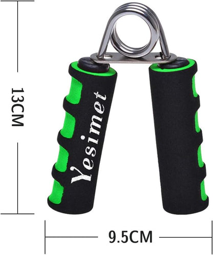 Hand Grip Strengthener Set, Forearm Exerciser, Finger Exercise Gripper, Grip Strength Trainer, hand Trainer-Soft Foam Hand Exerciser for Quickly Increasing Forearm and Hand Grips,2 Pack