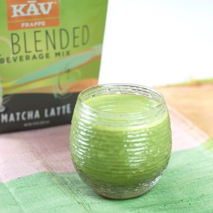 KAV FRAPPE - Ice Blended Beverage Mix Frappe Matcha Latte (3LBS)