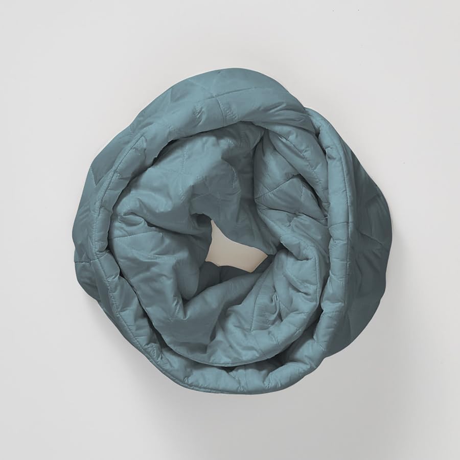 PYVOT Weighted Infinity Scarf, 3 lb Sensory Shoulder Wrap for Everyday Comfort