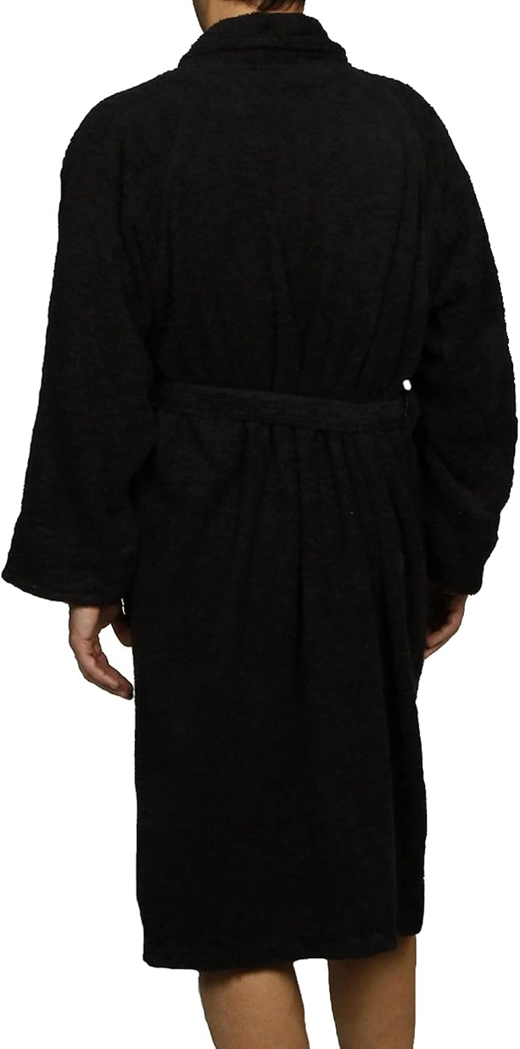 Cotton Unisex Terry Robe, Soft And Absorbent Robes For Men And Women, Bathroom Accessories
