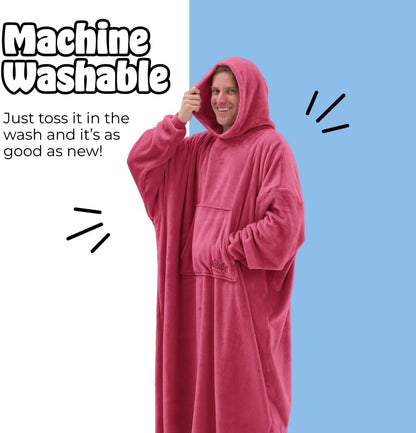 THE COMFY Dream | From Shark Tank | Patented | No Sherpa | Light Wearable Blanket Hoodie | Gift for Women & Men | One Size