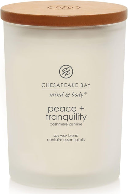 Chesapeake Bay Candle Scented Candle Serenity + Calm (Lavender Thyme) Coffee Table Home Décor