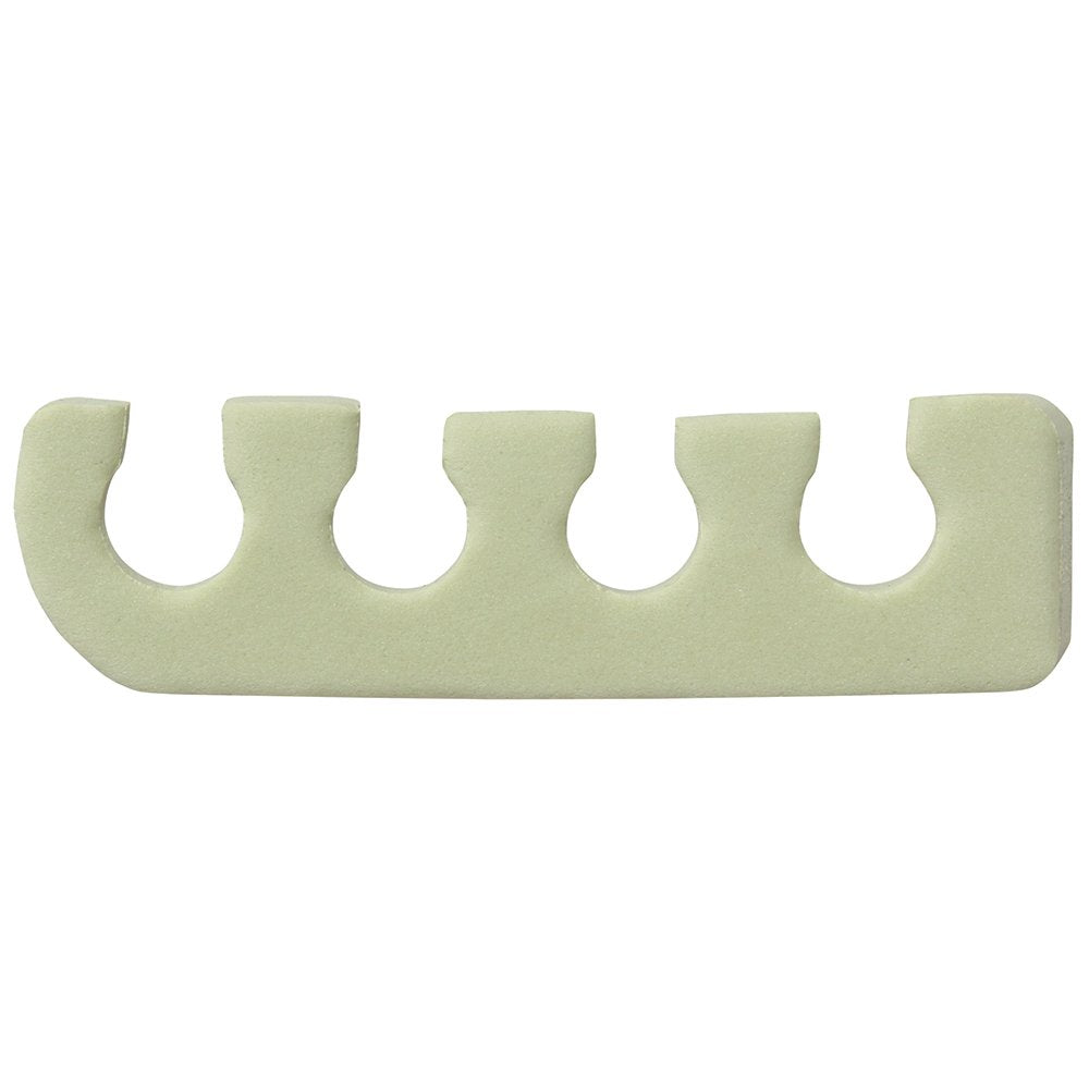 ForPro Professional Collection Comfy Toe Separators, White, Pedicure, 1" W x 3.5" L, 100-Pairs