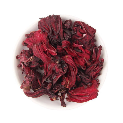 Kuting Premium Hibiscus Tea Bags, 100% Natural Herbal Mint Tea, Sugar Free, Gluten Free, Soy Free, Non-GMO, 30 Count Round Eco-Conscious Teabags (Hibiscus Tea)