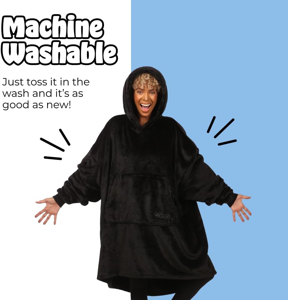 THE COMFY Dream | From Shark Tank | Patented | No Sherpa | Light Wearable Blanket Hoodie | Gift for Women & Men | One Size