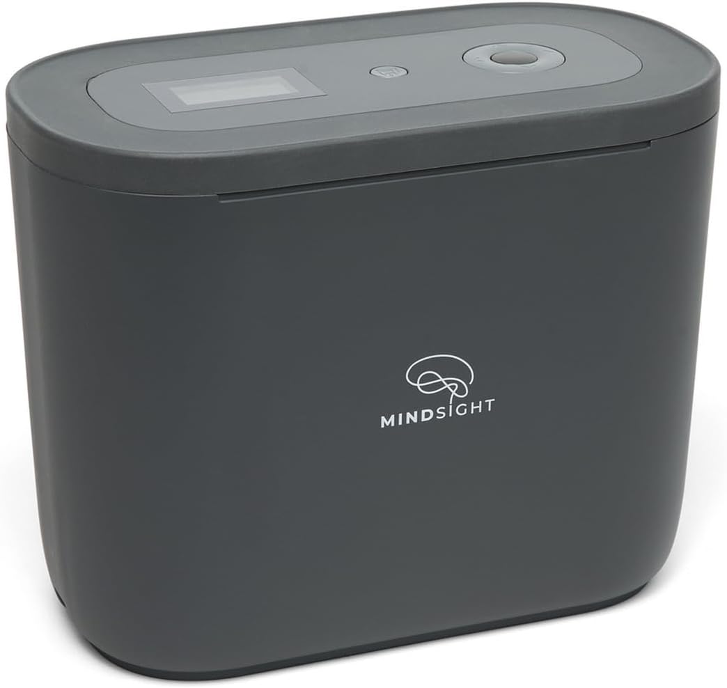 Mindsight Timed Lock Box | Unplug from Phones, Video Games, Social Media, Snacks & Cravings | 3 Modes based on Willpower | Easy to Use | Out of Sight ~ Out of Mind | Boost Your Mental Wellness