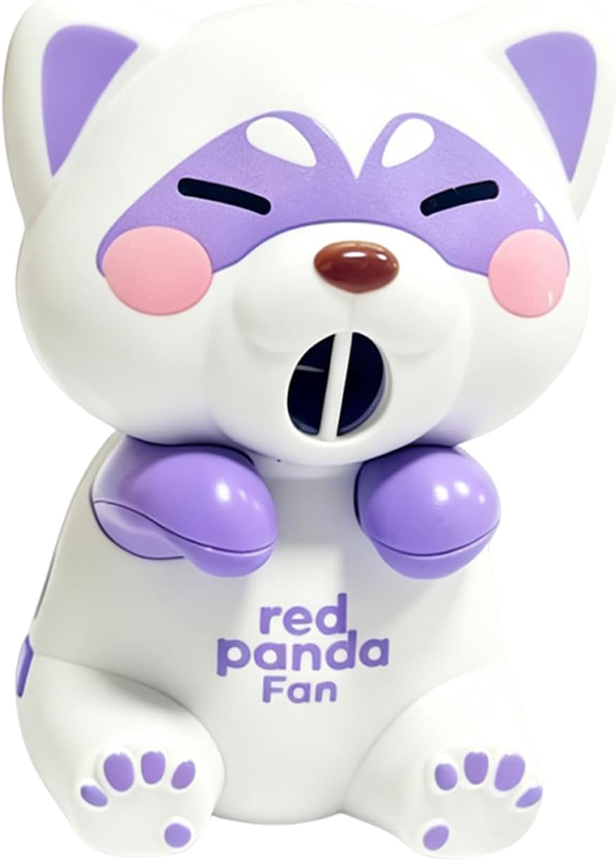 Cooling Clip-On Mini Fan 3 Speed Hands Free Food Cooling (Panda) (StyleB)