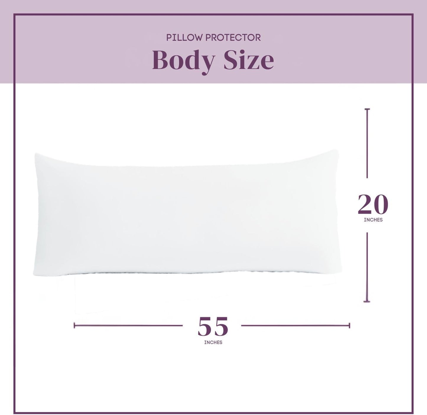CirclesHome Pillow Protectors 4 Pack Standard Zippered - 100% Cotton Breathable Pillowcases - Protects Pillows from Dirt, Dust and Debri (Standard - Set of 4 - 20x26)