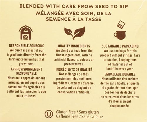Celestial Seasonings Hibiscus Tea, Red Zinger Herbal Tea, Caffeine Free, 20 Tea Bags