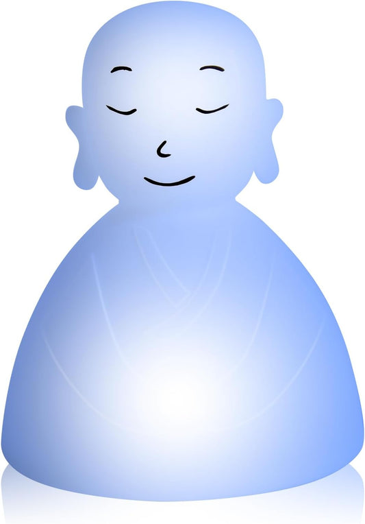 Breathing Lamp Guided Visual Meditation Tool for Mindfulness,Anxiety Relief&Calm Your Mind for Stress&Visual Relaxation and Restful Sleep,478 Seconds Breathing Rate Change 3 Colors,Gift for Kids