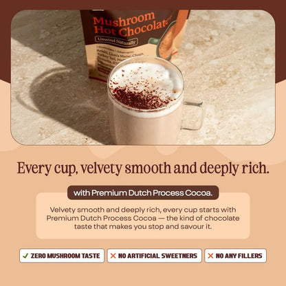 Pella Nutrition Instant Mushroom Spiced Chai Latte for Relaxation - 20 Cups