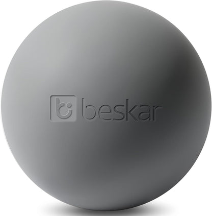 Massage Lacrosse Balls for Myofascial Release, Trigger Point Therapy and Yoga Therapy, Foot Massage Ball to Relieve Plantar Fasciitis Black