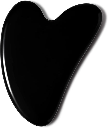 rosenice Gua Sha Facial Tools Guasha Tool Gua Sha Jade Stone Manual Massage Sticks for Jawline Sculpting and Puffiness Reducing for Face Body Tensions Reduce Festive Gifts