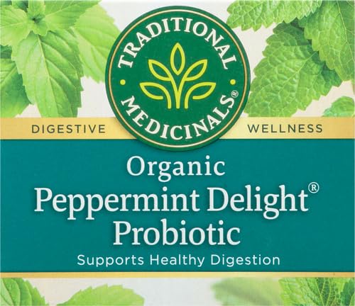 Traditional Medicinals Organic Lemon Ginger Tea, 1.13 Oz, 16 Count