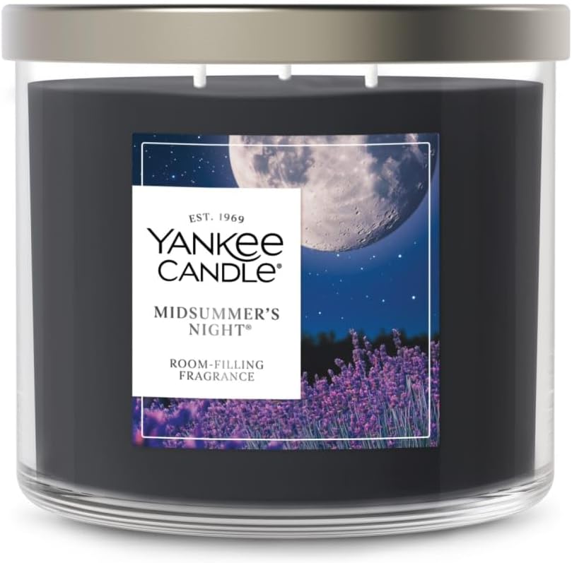 Yankee Candle Sage & Citrus, Scented Candle, 14.5oz 3-Wick Candle Jar with up to 40 Hours Burn Time, Giftable