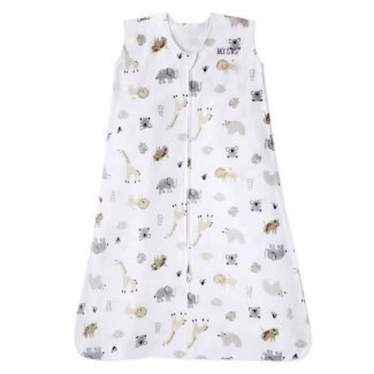 HALO SleepSack, 100% Cotton Wearable Blanket, Swaddle Transition Sleeping Bag, TOG 0.5, Ocean Life, Medium, 6-12 Months