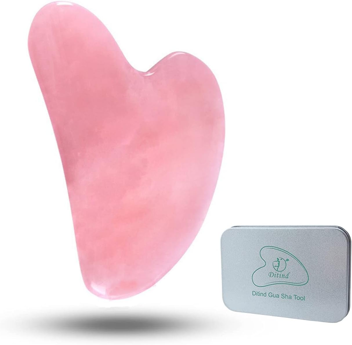 Gua Sha, Jade Stone Gua Sha Massage Tool, Guasha Tool for Face and Body Skin Massage. Gua Sha Set for Toxins Prevents Wrinkles for SPA Acupuncture, Therapy Trigger Point Treatment.