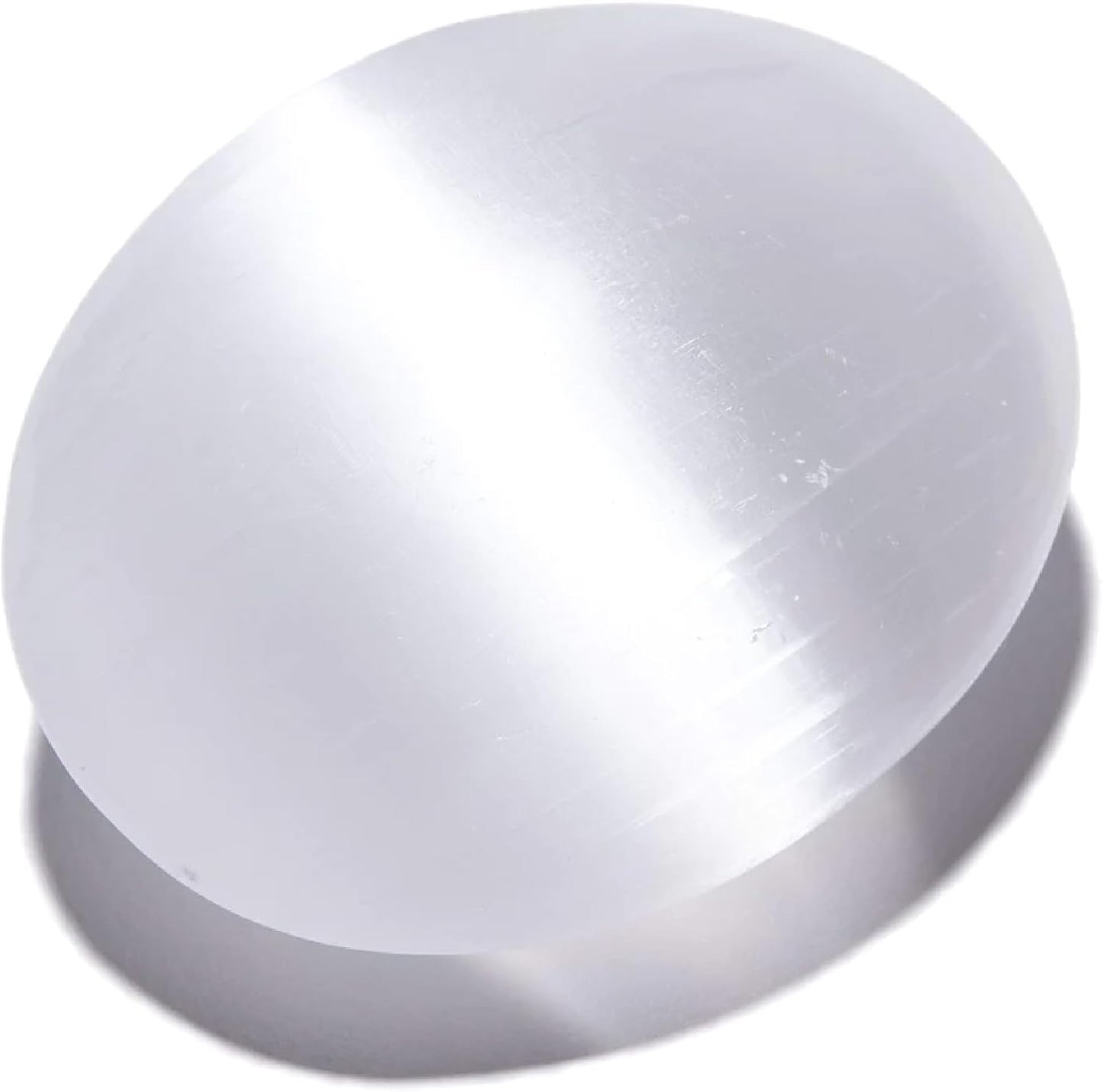 KALIFANO Palm Stone with Healing & Calming Effects - AAA+ Grade High Energy Worry Stone with Information Card - Reiki Crystal Used for Courage (Family Owned and Operated)