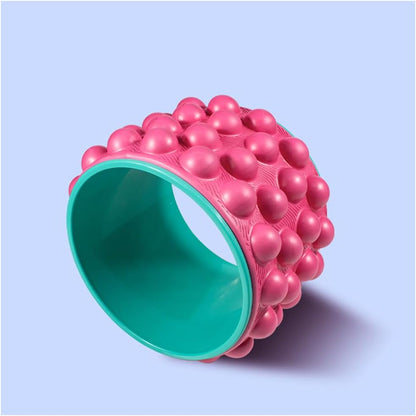 Yoga Wheel,Back Roller,Back Cracking Device,Foam Roller for Back,Yoga Wheel for Back Stretcher,Back Roller Foam