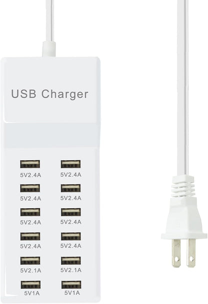 USB C Multiport Power Strip USB Desktop Fast Charging Station