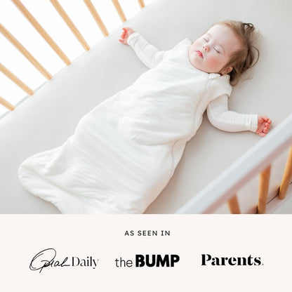 KYTE BABY Sleep Bag 1.0 TOG, Rayon Made From Bamboo Wearable Blanket, Dual Zipper For Infants And Toddlers Nursery Essentials