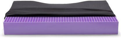 Purple Royal Seat Cushion, Portable 2 Inch Gel Seat Cushion, GelFlex Grid | Handles for Car, Office Chair, Stadium - Pressure-Reducing for Hard Seats, Temperature-Neutral, No-Slip - Made in USA