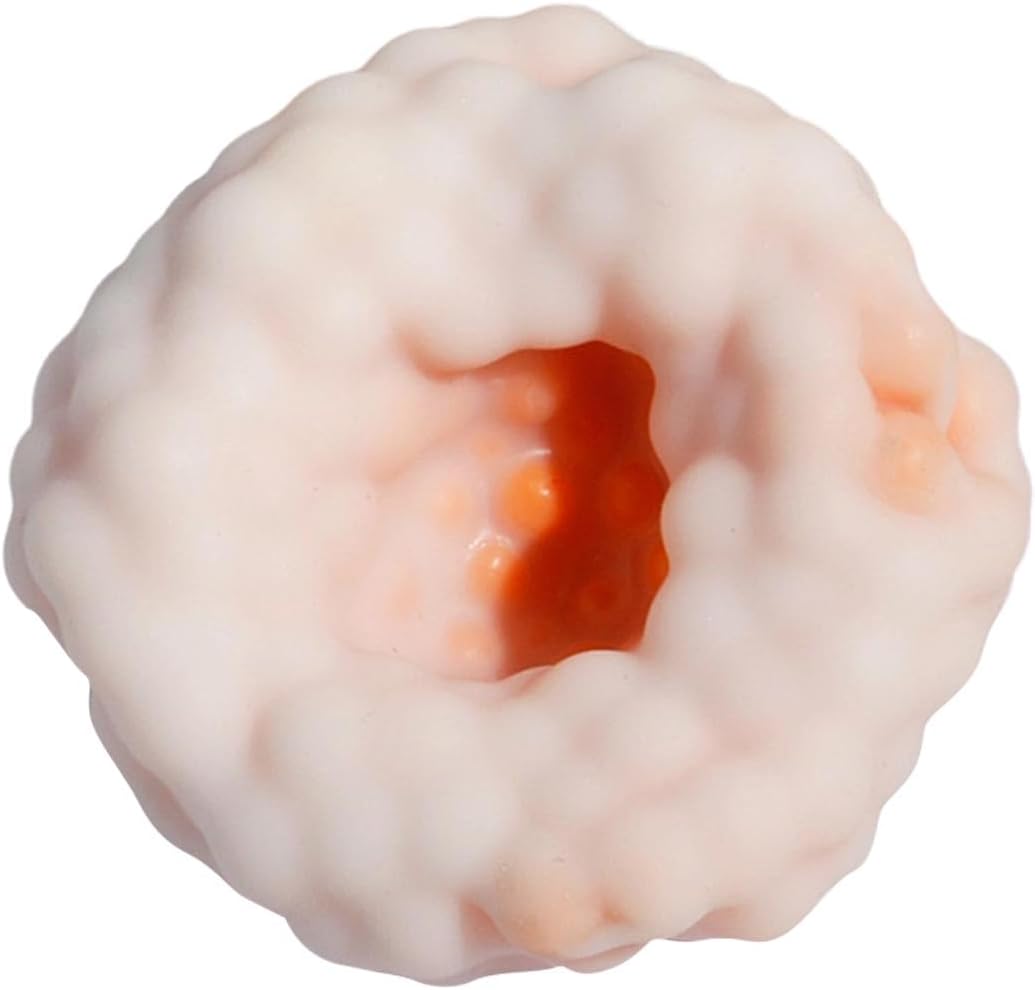 Stress Ball Stress Relief Toys Decompress Venting Vacuum Compression Ball Soft Stretchy Slow Rise for Office Home Daily Relax