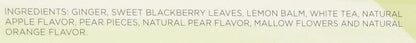 Tea Forte Tea Over Ice White Ginger Pear Tea, 5 Pyramid Infusers