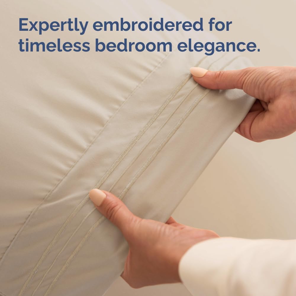 Standard Pillow Cases Set of 10 - Ultra Soft Hotel Quality Pillowcase Covers - Comfy, Cozy & Wrinkle Free - Shrink, Stain and Fade Resistant - Machine Washable Pillow Protectors - 10 Pcs Set - White - Colors A