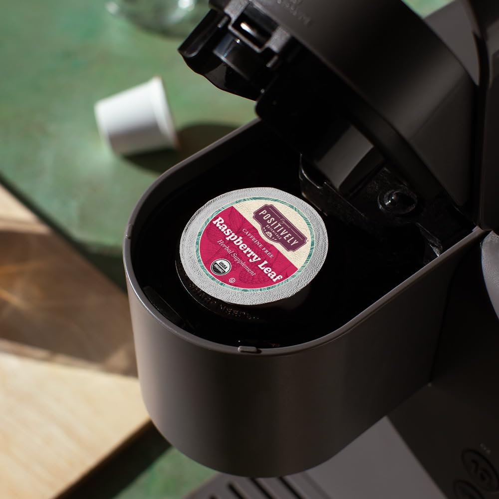 Positively Botanicals, Organic Raspberry Leaf, K-Cup® Compatible, 24 Pods