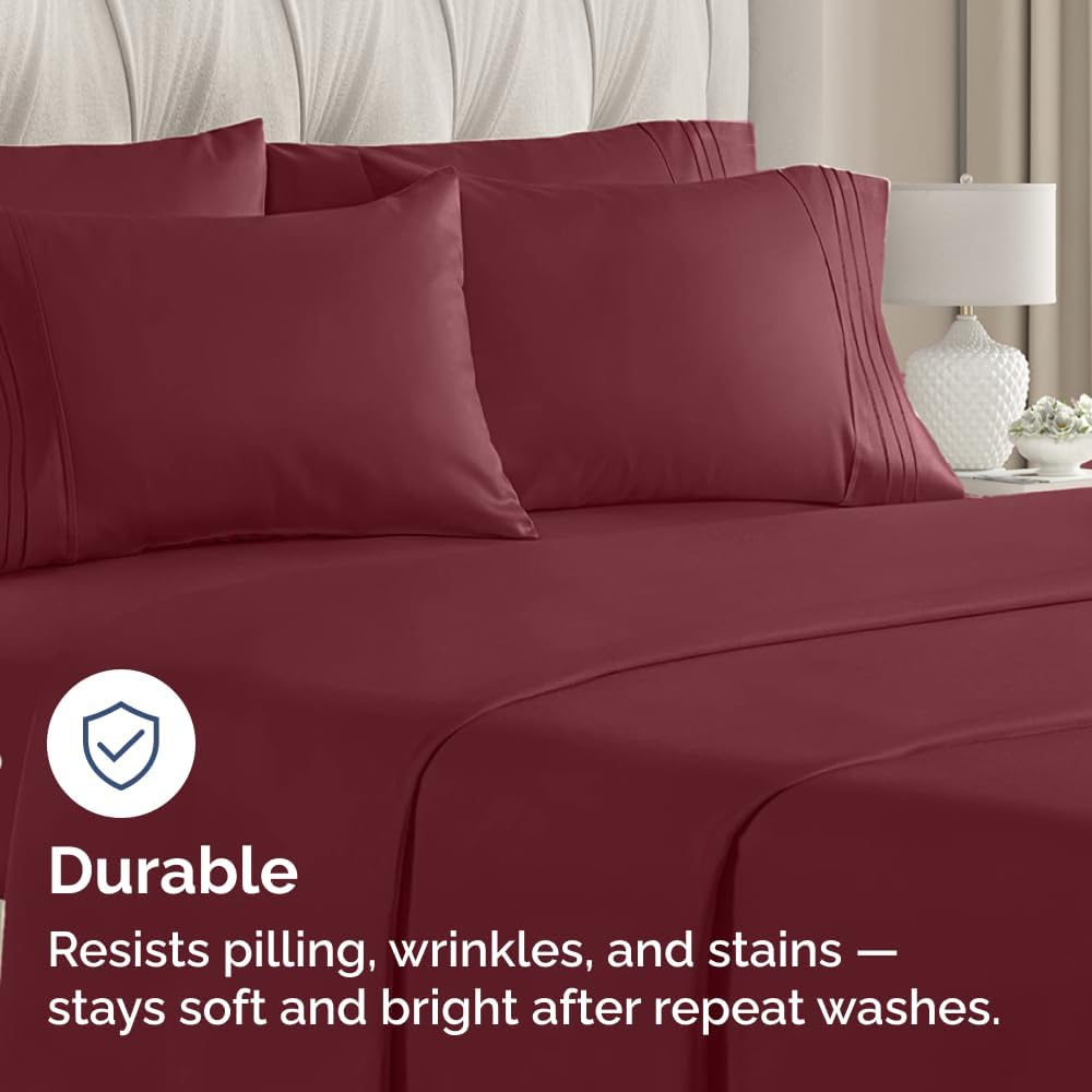 Standard Pillow Cases Set of 10 - Ultra Soft Hotel Quality Pillowcase Covers - Comfy, Cozy & Wrinkle Free - Shrink, Stain and Fade Resistant - Machine Washable Pillow Protectors - 10 Pcs Set - White - Colors A