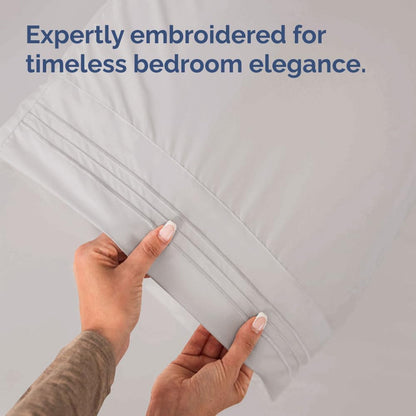 Standard Pillow Cases Set of 10 - Ultra Soft Hotel Quality Pillowcase Covers - Comfy, Cozy & Wrinkle Free - Shrink, Stain and Fade Resistant - Machine Washable Pillow Protectors - 10 Pcs Set - White - Colors A