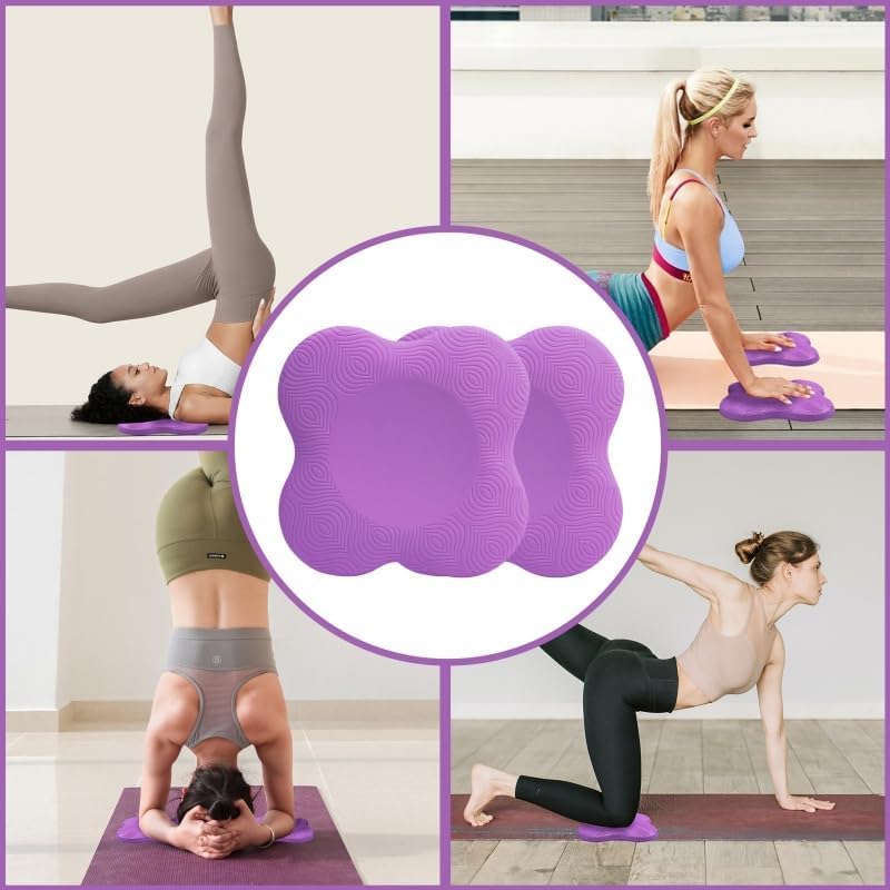 2 packs Yoga Knee Pad Mats Extra Thick for Knees Elbows Wrist Hands Head Foam Pilates Kneeling pad Yoga Knee Cushion Thick Exercise Pads for Knees Elbows Wrist Hands Head Foam Pilates Kneeling pad，Support Foam Pads for Women and Men