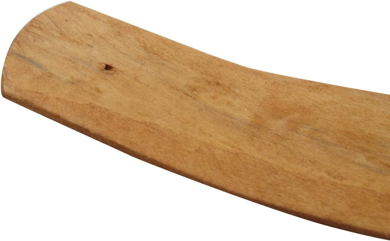 TRENDBOX 10pcs Handmade Plain Wood Wooden Incense Stick Holder Burner Ash Catcher Natural Design Buddhist