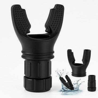 Breathing Control Trainer for Deep & Slow Breaths | Adjustable Resistance Device for Focus, Relaxation & Daily Breath Practice | Compact Silicone Breathwork Tool