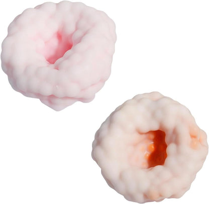 Stress Ball Stress Relief Toys Decompress Venting Vacuum Compression Ball Soft Stretchy Slow Rise for Office Home Daily Relax