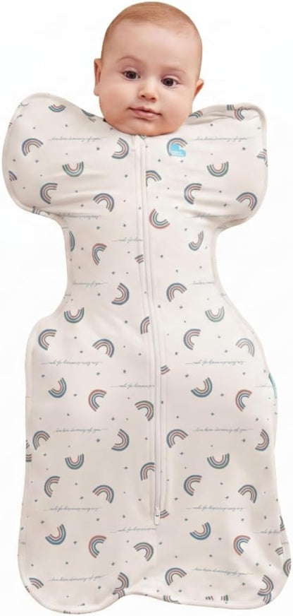 Love to Dream Swaddle UP, Baby Sleep Sack, Self-Soothing Swaddles for Newborns, Get Longer Sleep, Secure Fit Helps Calm Startle Reflex, New Born Essentials for Baby, 1.0 TOG, 13-19 lbs, Deep Olive