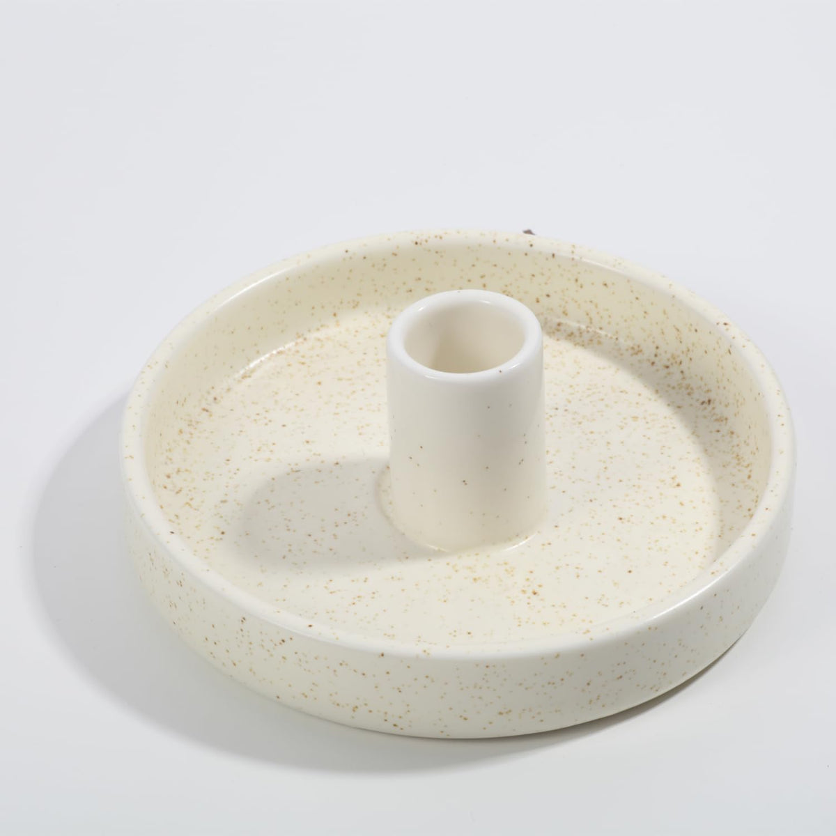Palo Santo Holder, Ceramic Incense Burner for Palo Santo Wood or Scented Incense Stick, Beige