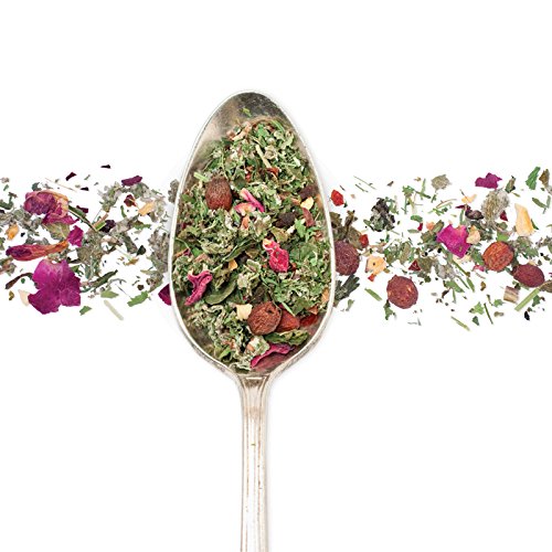 Birds & Bees Teas Peaceful Pregnancy Tea - Nourishing & Safe Prenatal Tea, Red Raspberry Leaf - 40 Servings, 4.0 oz