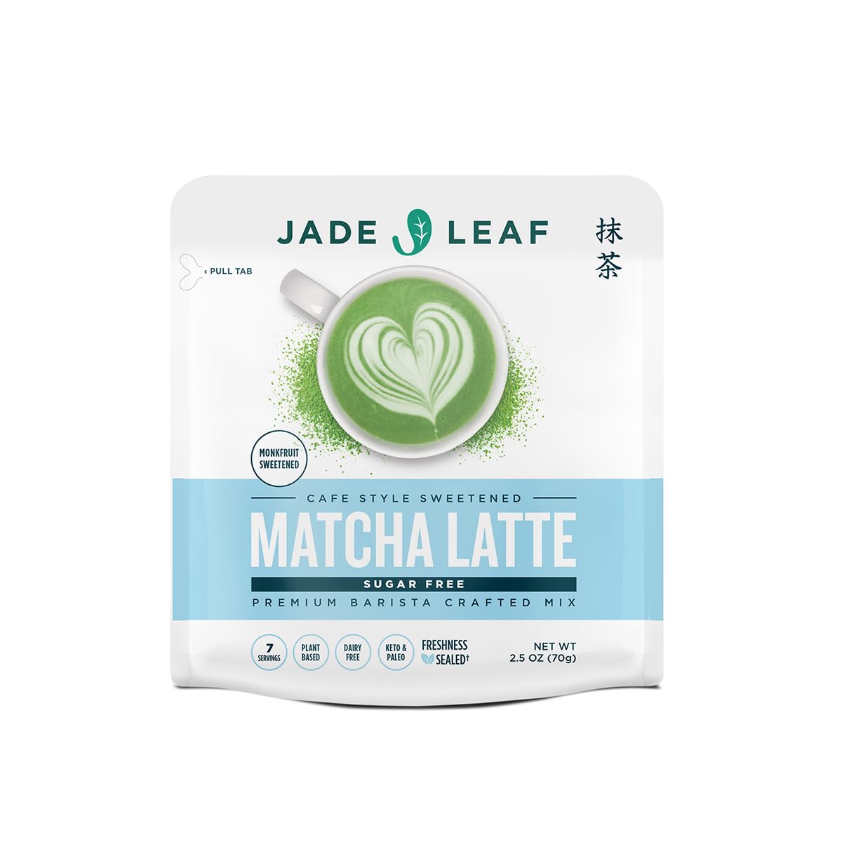 Jade Leaf Matcha Organic Matcha Latte Mix - Bulk Value Size - Lightly Sweet Japanese Matcha Powder with Organic Cane Sugar for Café Style Blend, 35.3 Ounce / 1000g (Pack of 1)