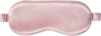 slip Pure Silk Sleep Mask - 100% Mulberry Silk, Ultra Soft & Comfortable, Blocks Light for Restful Sleep| Adjustable Strap for Perfect Fit, Gentle on Skin & Hair (Black - 1 Count Pack of 1)