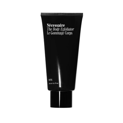 Nécessaire The Body Exfoliator. Eucalyptus. AHA/BHA/PHA. Resurface Skin. Smooth KP and Rough Patches. Hypoallergenic. Dermatologist-Tested. 180 ml / 6.1 fl oz