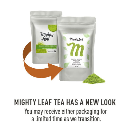 Mighty Leaf Tea Organic Matcha Green Tea, 12 Tea Bags