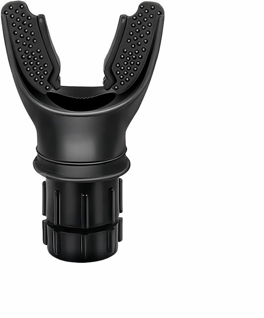 Portable Lung Capacity & Ab Trainer - Adjustable Resistance Breathing Exerciser for Core Strength, Swimming, Martial Arts | Medical-Grade Silicone, Compact Design with Flow Control Valve
