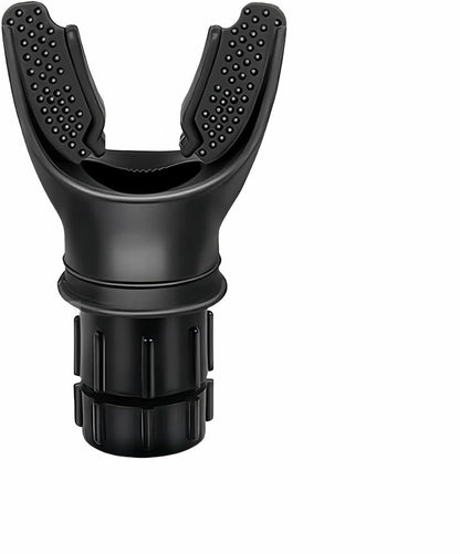 Portable Lung Capacity & Ab Trainer - Adjustable Resistance Breathing Exerciser for Core Strength, Swimming, Martial Arts | Medical-Grade Silicone, Compact Design with Flow Control Valve