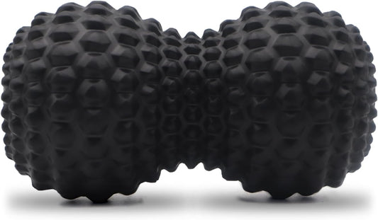 KITWILD Peanut Massage Ball, Double Lacrosse Massage Roller Ball for Deep Tissue Muscle Massage, Physical Therapy, Myofascial Release, Muscle Knots, and Yoga Therapy