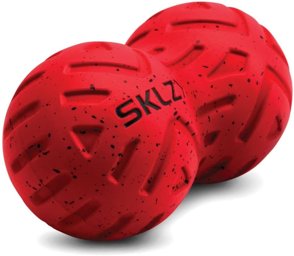 SKLZ Massage Balls - Physical Therapy Ball for Myofascial Release, Trigger Points, Deep Tissue Massages, Pain Relief, Warm Up and Recovery. (Dual Soft, 2.5-inch, 5-inch, Dual High Density)